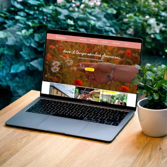 Visiby Studio Marketing humano etico Biobagnolese web mockup